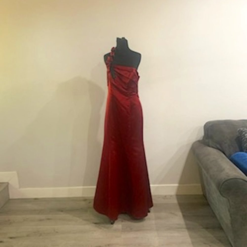 One Strap Long Gown